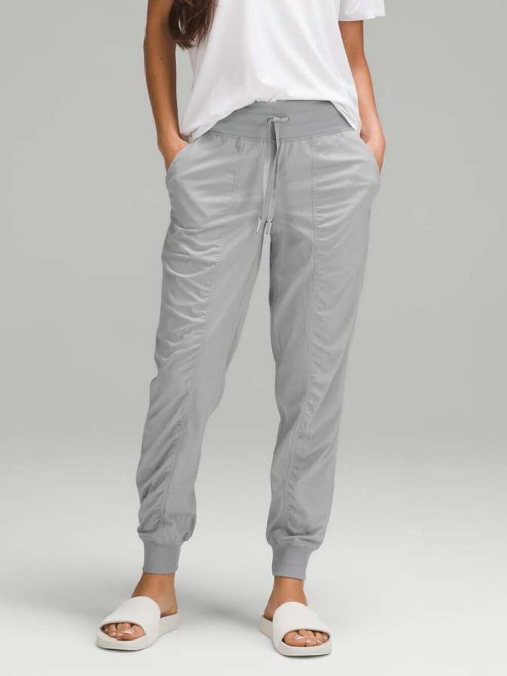 Lululemon Dance Studio Mid-Rise Jogger Full Length in Rhino Grey Size 12 - Picture 8 of 9
